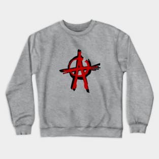 Chicharron Spray Painted "A" Logo Crewneck Sweatshirt